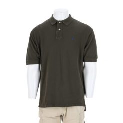 Second life - Polo Ralph Lauren koszulka męska z krótkim rękawem - Jak nowy. Zielone koszulki polo męskie Ralph Lauren, l, bez wzorów, z materiału, casualowe, bez ramiączek. Za 127.76 zł.