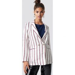 MANGO Marynarka Braid - White. Żakiety damskie marki Mango. W wyprzedaży za 81.18 zł.