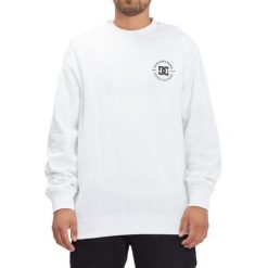 Bluza męskie DC Shoes Star Pilot. Białe bluzy męskie DC Shoes, m, bez wzorów, z bawełny, bez kaptura. Za 290.00 zł.