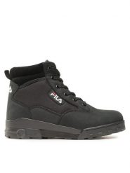 Fila Trapery Grunge II Mid Wmn FFW0217.80010 Czarny. Czarne śniegowce i trapery damskie Fila, z nubiku. Za 519.99 zł.