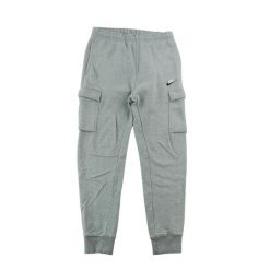 Spodnie dresowe męskie Nike jogger cargo szare. Szare spodnie sportowe męskie Nike, m, bez wzorów, z dresówki, do biegania. Za 164.76 zł.