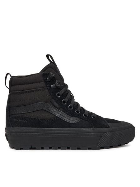 Vans Tenisówki MTE Sk8-Hi Waterproof Insulated VN000DAQBKA1 Czarny. Czarne trampki męskie Vans, bez wzorów, z materiału, bez zapięcia. Za 479.99 zł.