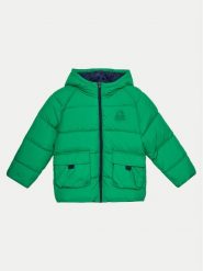 United Colors Of Benetton Kurtka zimowa 2WU0CN052 Zielony Regular Fit. Zielone buty zimowe chłopięce United Colors Of Benetton, bez wzorów, z syntetyku, bez zapięcia. Za 169.99 zł.