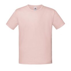 T-shirt dziecięcy Fruit Of The Loom Iconic 150, różowy balet. Brązowe t-shirty i topy dla dziewczynek Fruit of the Loom, bez wzorów, z bawełny, bez ramiączek. Za 123.99 zł.