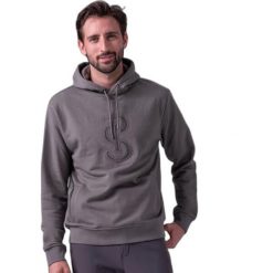 Bluza z kapturem PS of Sweden Samuel. Szare bluzy męskie PS OF SWEDEN, bez wzorów, z kapturem. Za 586.00 zł.