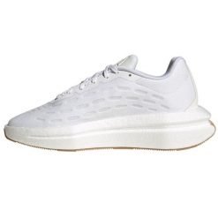 Buty adidas Flowboost JR7932 biale białe. Białe obuwie sportowe damskie bez wzorów, z gumy. Za 621.43 zł.