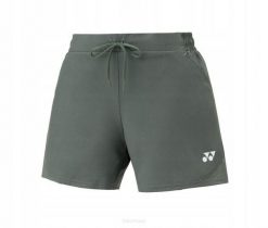 Spodenki tenisowe Yonex damskie Tennis Shorts. Zielone szorty damskie YONEX, l, bez wzorów, z materiału. Za 125.99 zł.