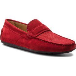 Mokasyny BOSS - Dandy 50383603 10206532 01 Bright Red 620. Czerwone mokasyny męskie Boss, ze skóry. W wyprzedaży za 439.00 zł.