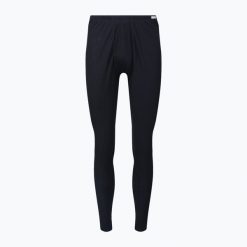 Długie legginsy CMP. Czarne legginsy sportowe męskie CMP, m, bez wzorów, z materiału, długie, narciarskie. Za 159.99 zł.
