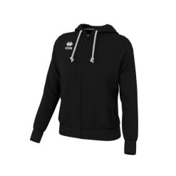 Bluza damska Errea wita. Czarne bluzy damskie ERREA, bez wzorów, z bawełny, bez kaptura, do piłki nożnej. Za 331.50 zł.