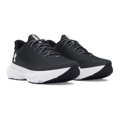 Buty do biegania damskie Under Armour Infinite. Czarne obuwie sportowe damskie Under Armour, bez wzorów, do biegania. Za 309.99 zł.