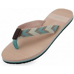 Klapki Damskie Alpine Pro Anara 36 - Komfort i Styl na Lato. Zielone klapki damskie Alpine Pro, bez wzorów, eleganckie, bez obcasa. Za 129.99 zł.