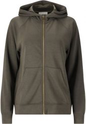 Damska bluza z kapturem full zip Athlecia Jacey. Szare bluzy damskie Athlecia, l, bez wzorów, z materiału, z kapturem. Za 257.20 zł.