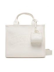 DKNY Torebka R53AAR57 Écru. Torebki do ręki damskie DKNY, bez wzorów, ze skóry, bez dodatków. Za 699.99 zł.