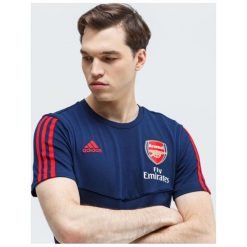 Adidas Koszulka Ss Afc , granatowy, rozmiar L. Niebieskie koszulki sportowe męskie Adidas, l, z aplikacjami, z bawełny, bez kołnierzyka, bez ramiączek, do piłki nożnej, climacool (adidas). Za 149.99 zł.