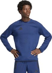 Adidas Bluza męska adidas Tiro 26 Travel Crew granatowa KD1145 L. Bluzy męskie Adidas, l, bez wzorów, bez kaptura. Za 258.11 zł.