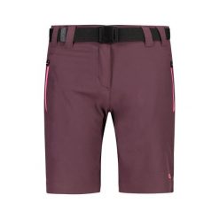 Szorty bermudzkie dla dziewczynki CMP. Fioletowe spodenki dla dziewczynek CMP, bez wzorów, młodzieżowe. W wyprzedaży za 74.99 zł.