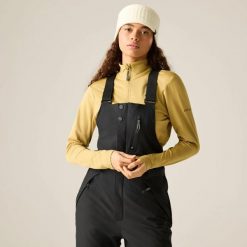 Damskie spodnie narciarskie Snow Line Bibbed. Czarne spodnie materiałowe damskie Dare 2b, bez wzorów, narciarskie. Za 1,049.99 zł.