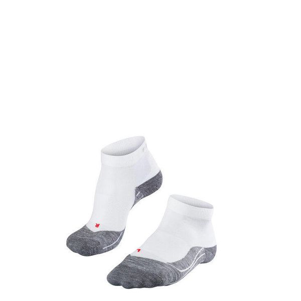 Skarpety damskie Falke RU4. Białe skarpety damskie Falke, bez wzorów, z materiału. Za 137.00 zł.