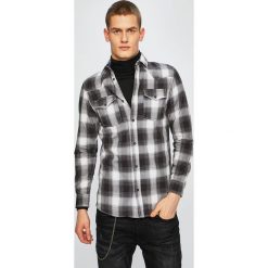 Produkt by Jack & Jones - Koszula. Szare koszule męskie PRODUKT by Jack & Jones, l, bez wzorów, z bawełny, casualowe, bez kołnierzyka, bez ramiączek. W wyprzedaży za 59.90 zł.