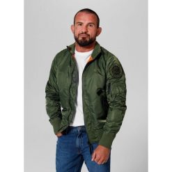 Kurtka przejściowa męska Pitbull Centurion II. Zielone kurtki męskie PITBULL, m, bez wzorów, casualowe, bez kaptura. Za 349.00 zł.