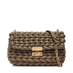 Torebka MICHAEL Michael Kors. Brązowe torebki do ręki damskie MICHAEL Michael Kors, bez wzorów, klasyczne, bez dodatków. Za 2,109.00 zł.