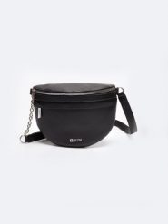 Torebka damska nerka czarna Lottis 906. Czarne plecaki damskie Big Star, bez wzorów, z materiału, eleganckie. Za 179.99 zł.