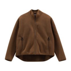 Damski polar CMP. Brązowe kurtki damskie CMP, bez wzorów, z polaru, bez kaptura. Za 371.50 zł.