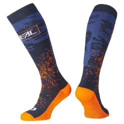 Skarpety narciarskie snowboardowe unisex O'neal Pro Sock. Brązowe skarpety damskie O'NEAL, bez wzorów, z elastanu. Za 69.00 zł.