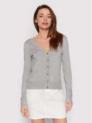 Guess Kardigan Zena W2YR33 Z2V62 Szary Regular Fit. Szare kardigany damskie Guess, l, z aplikacjami, z wiskozy. Za 279.99 zł.