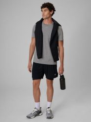 4F Spodenki treningowe szybkoschnące męskie - czarne XXL. Czarne krótkie spodenki sportowe męskie 4f, l, bez wzorów, na fitness i siłownię. Za 169.99 zł.