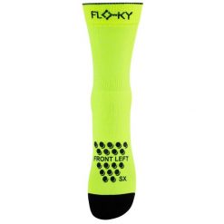 Skarpetki Do Padel/Tenisów Floky Floky S-Mash Dorosłych. Żółte skarpety męskie FLOKY, bez wzorów, z materiału. Za 205.99 zł.