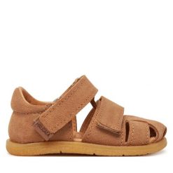 Sandały Mrugała. Brązowe sandały chłopięce Mrugała, bez zapięcia. Za 249.99 zł.