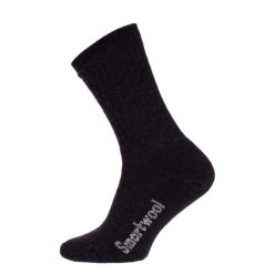 Skarpety trekkingowe Smartwool Hike Classic Edition Full Cushion Solid Crew. Brązowe skarpety damskie Smartwool, bez wzorów. Za 99.99 zł.