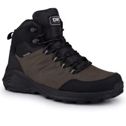 Buty męskie trekkingowe zimowe DK EXEC. Czarne trekkingi męskie DK, na zimę, trekkingowe. Za 189.00 zł.