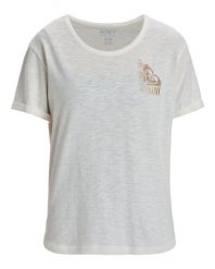 Koszulka z krótkim rękawem dla Kobiety OCEANWAVE REGULAR. Białe t-shirty damskie Roxy, m, bez wzorów, z bawełny, bez kołnierzyka. Za 109.99 zł.