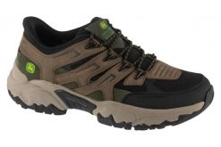 Buty trekkingowe męskie, Slip-ins John Deere Terraform-Pierce. Czarne trekkingi męskie Skechers, przed kostkę, trekkingowe. Za 449.99 zł.