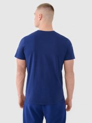 T-shirt 4F 4FWMM00TTSHM2256S 31S. T-shirty męskie 4f, m, bez wzorów, bez kołnierzyka. Za 45.37 zł.