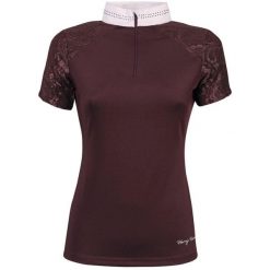 Damska koszulka do zawodów jeździeckich Harry's Horse Venice. Białe t-shirty damskie HARRYS HORSE, s, bez wzorów, z elastanu, wizytowe, bez kołnierzyka. Za 239.50 zł.