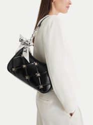 Nine West Torebka EO-Ludlow Dusk-KS2576-1 Czarny. Czarne torebki do ręki damskie Nine West, bez wzorów, z materiału, bez dodatków. Za 259.99 zł.