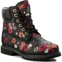 Trapery TIMBERLAND - 6In Premium Boot W A1KIX B Jet Black. Czarne kozaki damskie Timberland, z gumy, bez obcasa. W wyprzedaży za 679.00 zł.