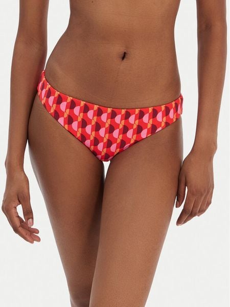 Seafolly Dół od bikini Sorrento 40426-277 Pomarańczowy. Brązowe bikini damskie Seafolly, bez wzorów. Za 290.99 zł.