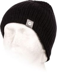 Hi-Tec Czapka męska Ramir Black. Czarne czapki i kapelusze męskie Hi-tec, na zimę, bez wzorów. Za 29.99 zł.