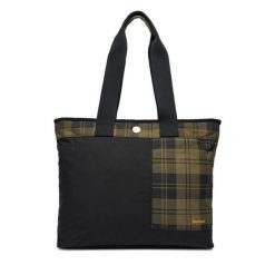 Torebka Barbour. Czarne torebki do ręki damskie Barbour, bez wzorów, bez dodatków. Za 579.99 zł.