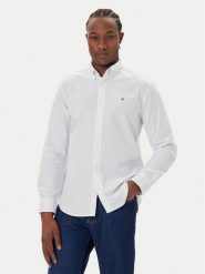 Calvin Klein Jeans Koszula Oxford Classic LV140EM125 Biały Regular Fit. Białe koszule męskie Calvin Klein Jeans, m, bez wzorów, z bawełny, bez kołnierzyka, bez ramiączek. Za 289.99 zł.