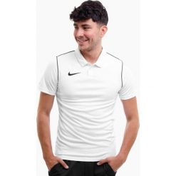 Koszulka sportowa męska Nike M Dry Park 20 Polo. Białe koszulki polo męskie Nike, m, bez wzorów, sportowe, bez ramiączek. Za 95.31 zł.