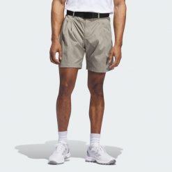 Szorty Go-to Pleated 7-inch. Brązowe buty sportowe męskie Adidas, bez zapięcia, na golfa. Za 349.00 zł.