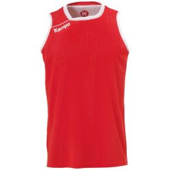 Odwracalny tank top Kempa Player. Białe koszulki sportowe męskie Kempa, l, bez wzorów, z asymetrycznym kołnierzem, bez ramiączek, do koszykówki. Za 163.50 zł.