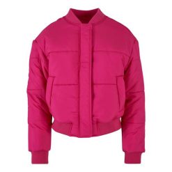 Damska kurtka puchowa Urban Classics. Czerwone kurtki damskie Urban Classics, m, bez wzorów, z materiału, bez kaptura. Za 297.30 zł.