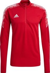 Adidas Bluza męska adidas Condivo 21 Training Top Primeblue czerwona GH7155. Czerwone bluzy męskie Adidas, m, bez wzorów, bez kaptura. Za 179.49 zł.